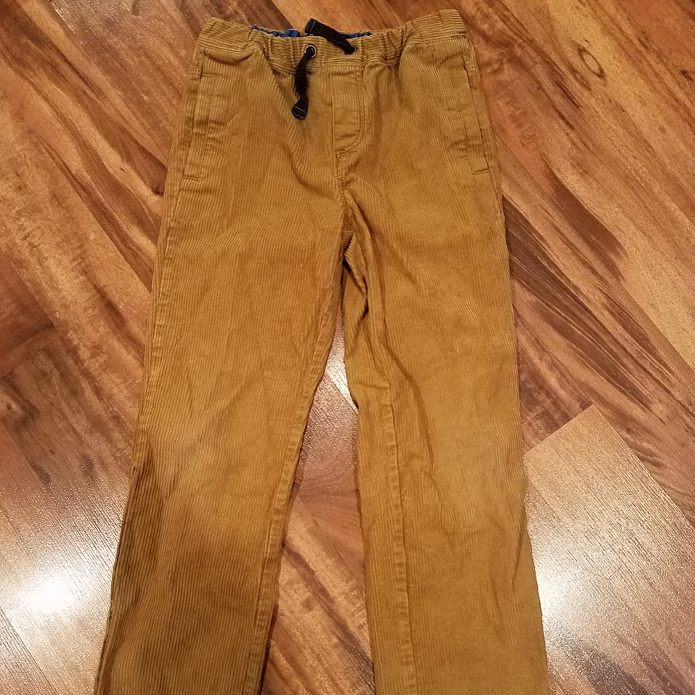 Mini Boden tan corduroy pants size 9 Youth